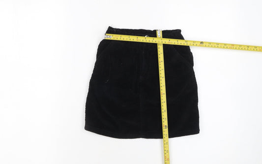 Girls UK Size 6-7 Years George Straight & Pencil Corduroy Skirt