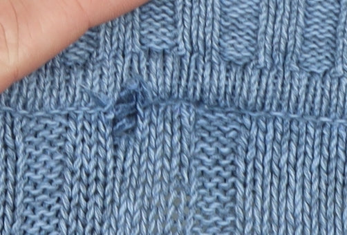 Womens UK Size S Jumper Blue Pullover Jumper