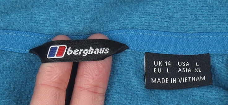 Womens UK Size 14 Berghaus Blue Pullover Sweatshirt