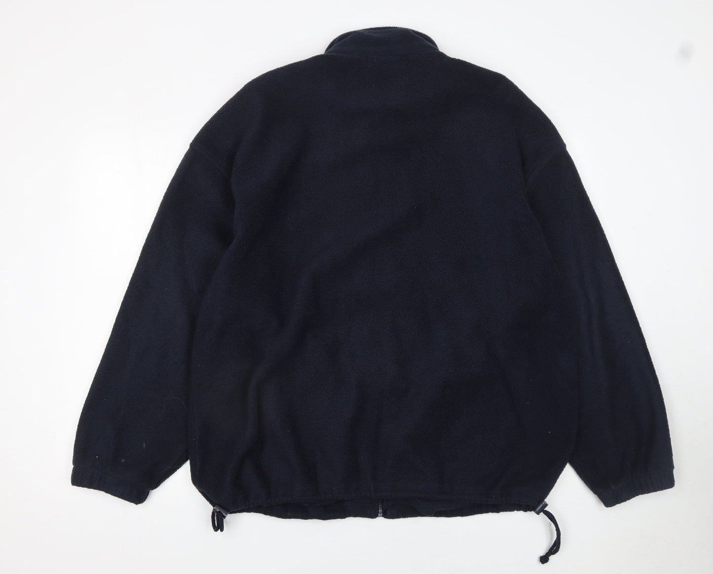Mens UK Size L FRED F SEIGLE Black Fleece Jacket