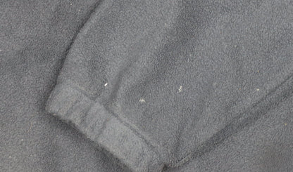 Mens UK Size L FRED F SEIGLE Black Fleece Jacket