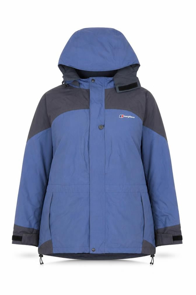 Womens UK Size 12 Berghaus Blue Parka Coat
