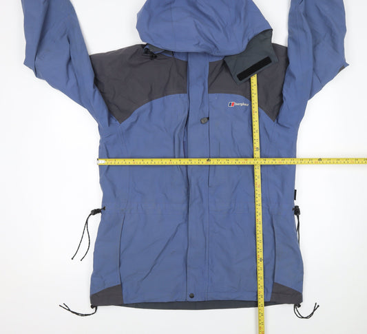 Womens UK Size 12 Berghaus Blue Parka Coat