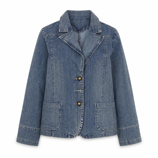 Girls UK Size 14 Years Sophie Blue Basic Jacket
