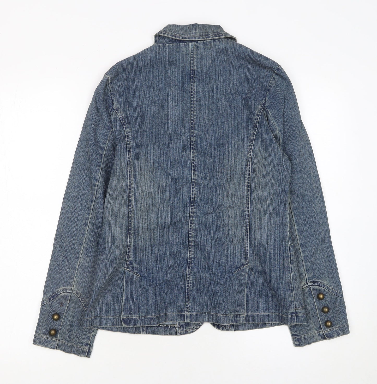 Girls UK Size 14 Years Sophie Blue Basic Jacket