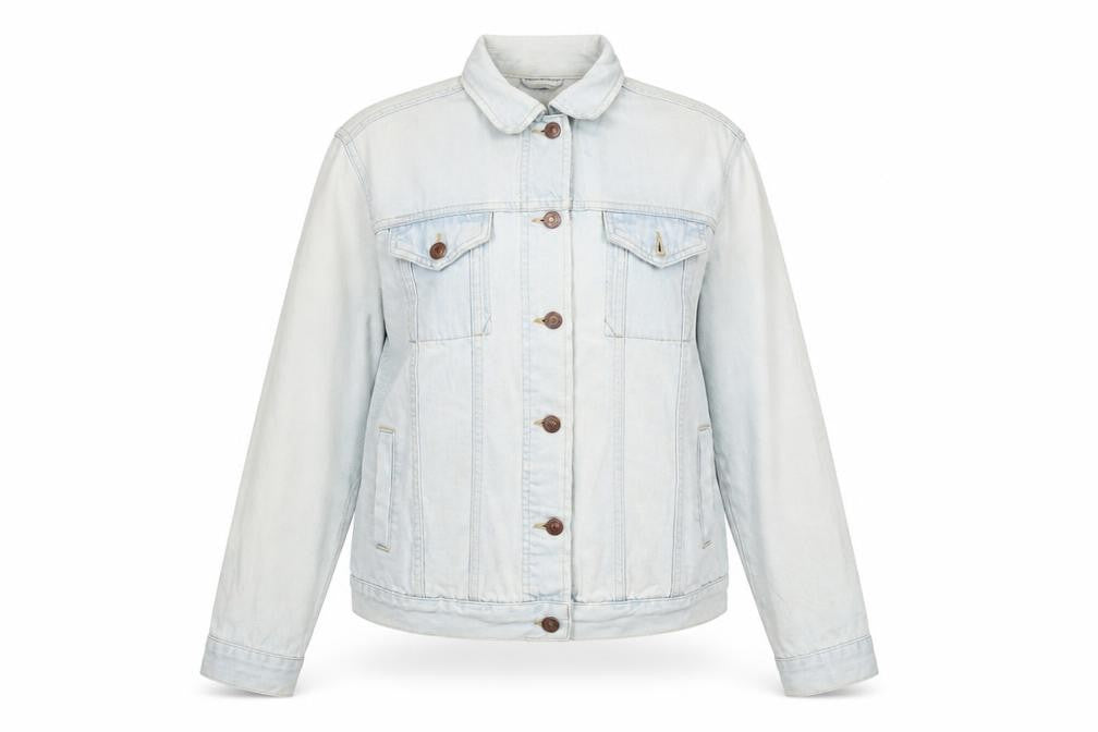 Womens UK Size 10 Topshop Blue Basic Jacket