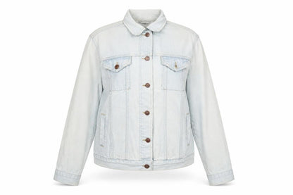 Womens UK Size 10 Topshop Blue Basic Jacket