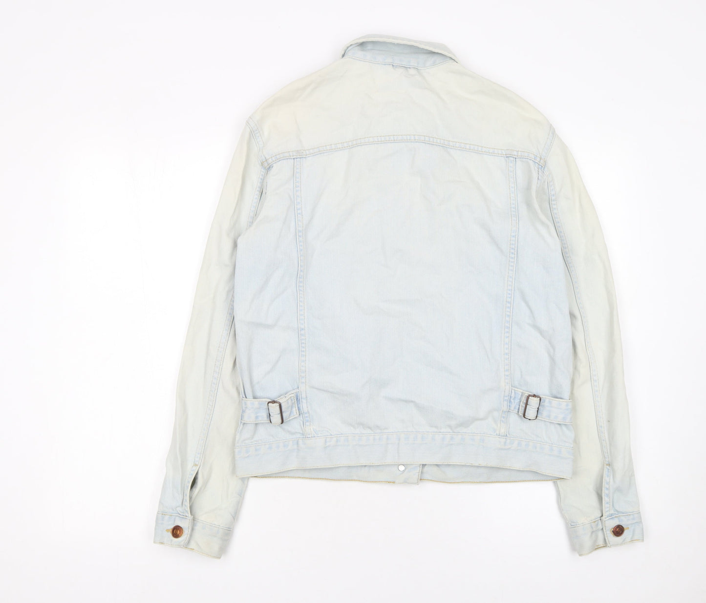 Womens UK Size 10 Topshop Blue Basic Jacket