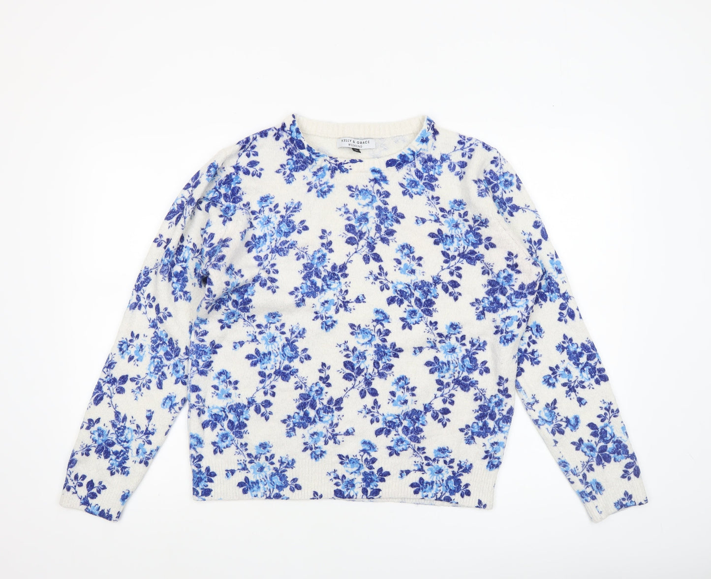 Womens UK Size XL Kelly & Grace Multicoloured Pullover Jumper