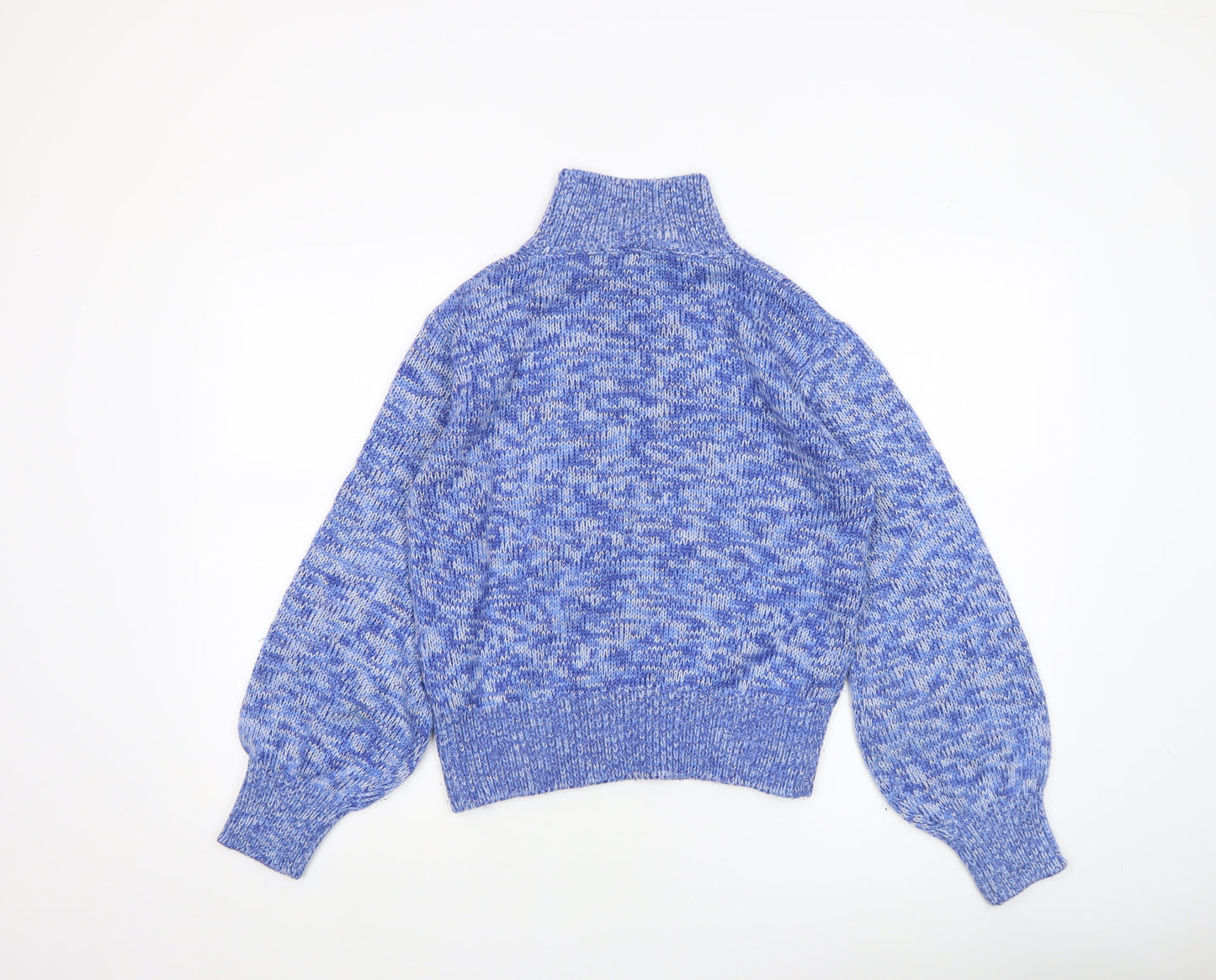 Womens UK Size S French Connection Blue Pullover Jumper
