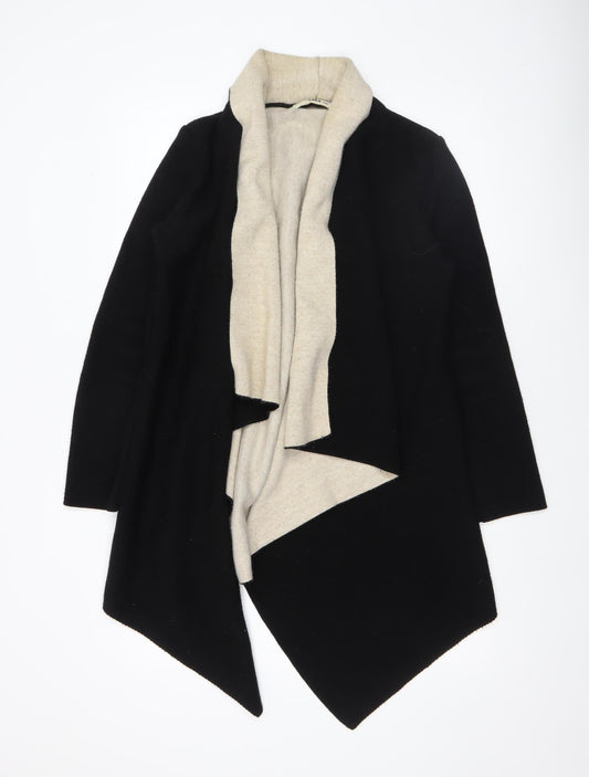 Womens UK Size 12 Zara Black Cardigan Jumper