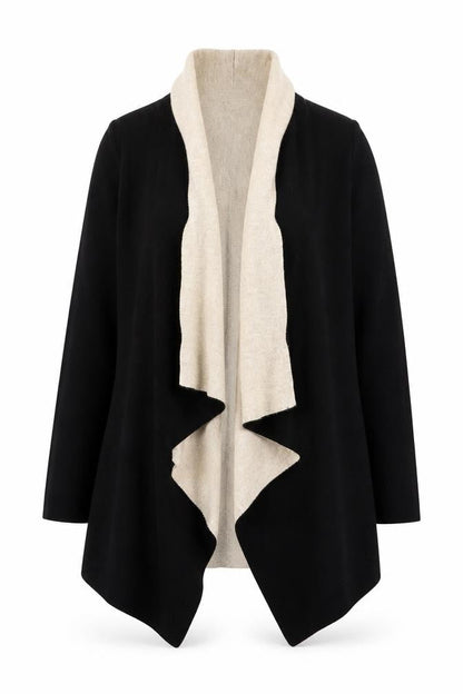 Womens UK Size 12 Zara Black Cardigan Jumper
