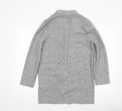 Womens UK Size XS Dunnes Grey Cardigan Jumper