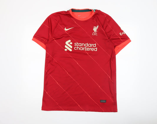 Mens UK Size XL Nike Red FootballGym & TrainingRunning & Jogging T-Shirt