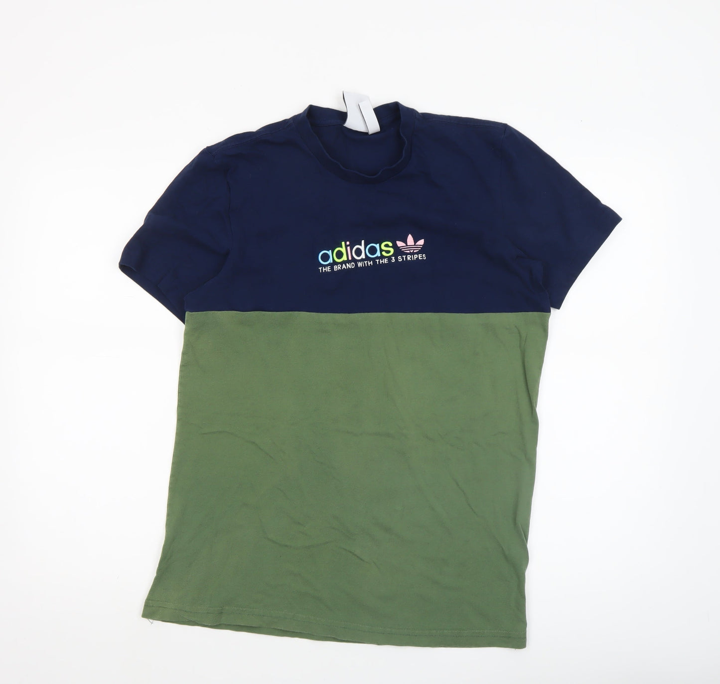 Mens UK Size M adidas Multicoloured  T-Shirt