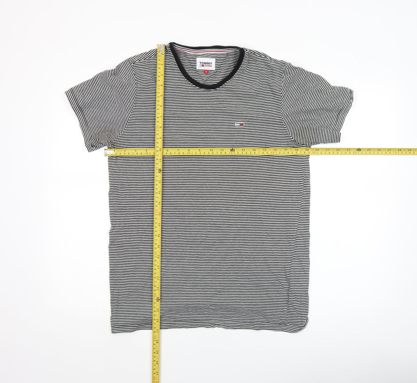 Mens UK Size M Tommy Hilfiger Black  T-Shirt