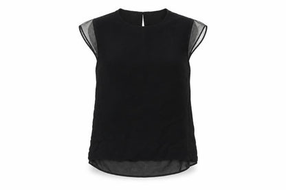 Womens UK Size 12 Coast Black Basic Blouse