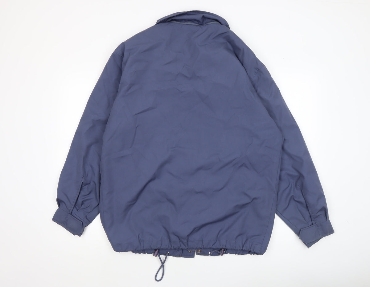 Mens UK Size XS FILA Blue Bomber Jacket