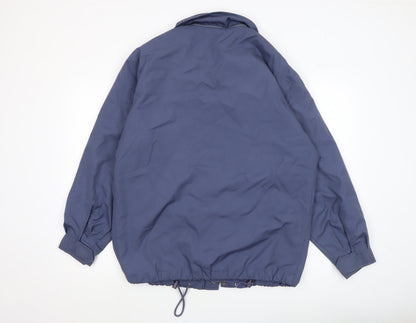 Mens UK Size XS FILA Blue Bomber Jacket