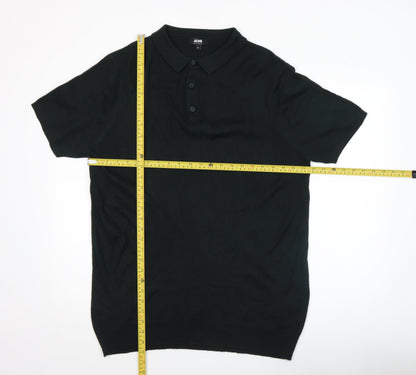 Mens UK Size XL Jacamo Acrylic Polo Shirt