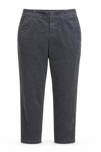 Womens UK Size 12 Part Two Regular Fit Cropped Grey Trousers