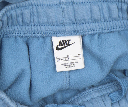 Boys UK Size 10-11 Years Nike Regular Fit Cargo Blue Trousers