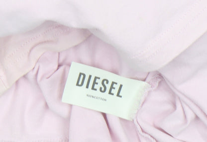 Mens UK Size M Diesel Pink  T-Shirt