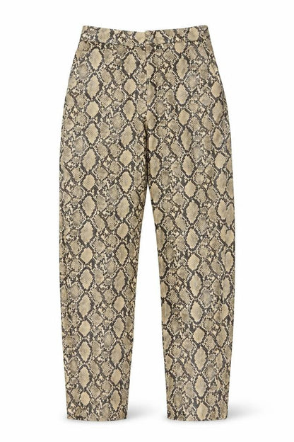 Womens UK Size XS Zara Slim Fit Casual Party/Cocktail Beige Trousers