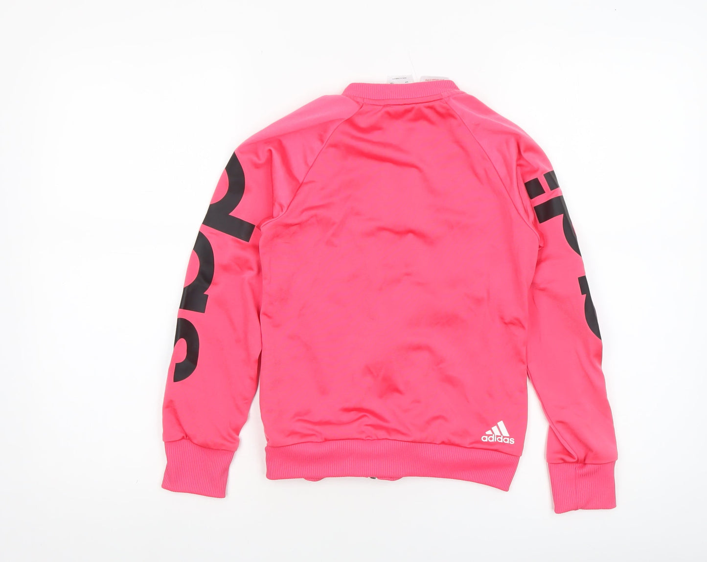 Girls UK Size 9-10 Years adidas Pink Track Jacket