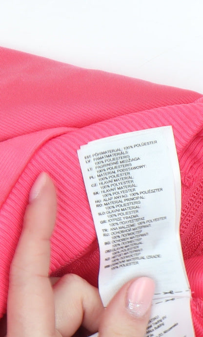Girls UK Size 9-10 Years adidas Pink Track Jacket