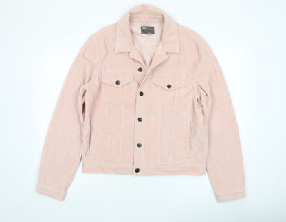 Womens UK Size M ASOS Pink Basic Jacket