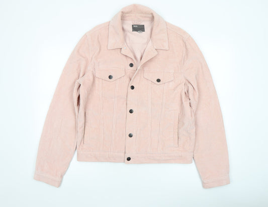 Womens UK Size M ASOS Pink Basic Jacket