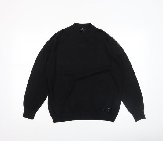 Womens UK Size 20 Barbara Lebek Black Pullover Jumper