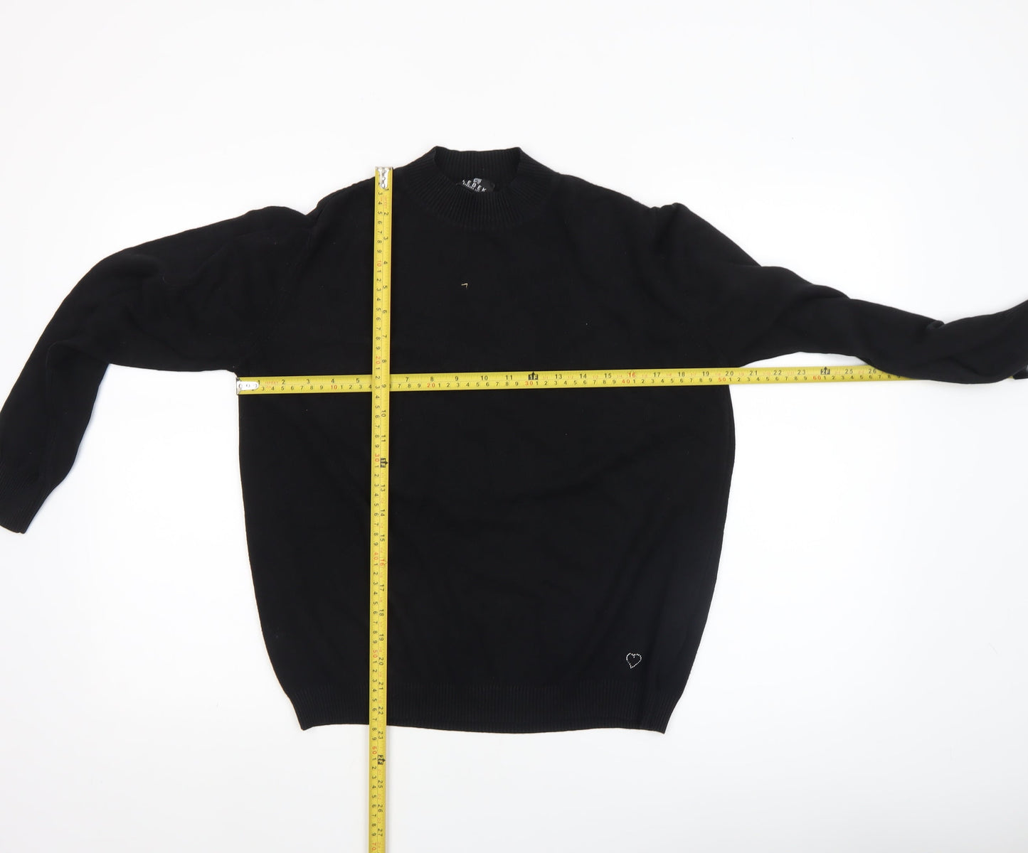 Womens UK Size 20 Barbara Lebek Black Pullover Jumper