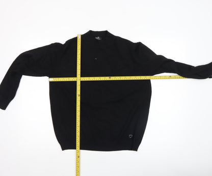Womens UK Size 20 Barbara Lebek Black Pullover Jumper