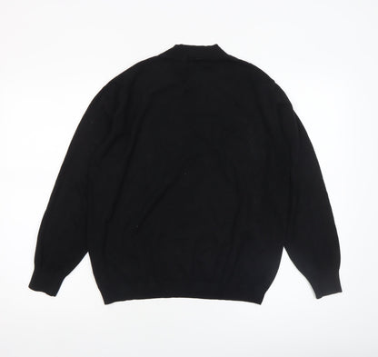 Womens UK Size 20 Barbara Lebek Black Pullover Jumper