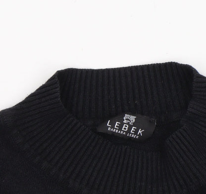 Womens UK Size 20 Barbara Lebek Black Pullover Jumper