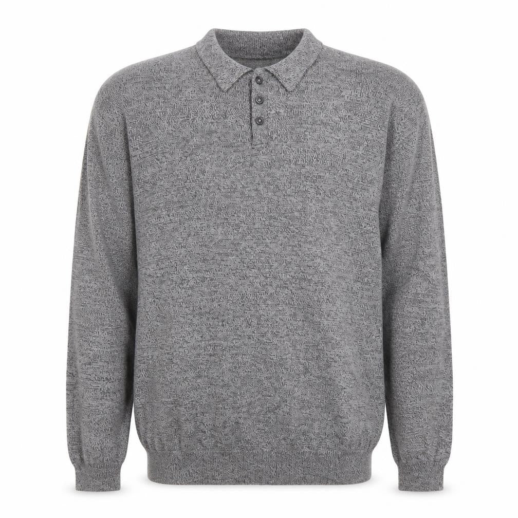 Mens UK Size M ASOS Grey Henley Jumper