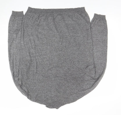 Mens UK Size M ASOS Grey Henley Jumper