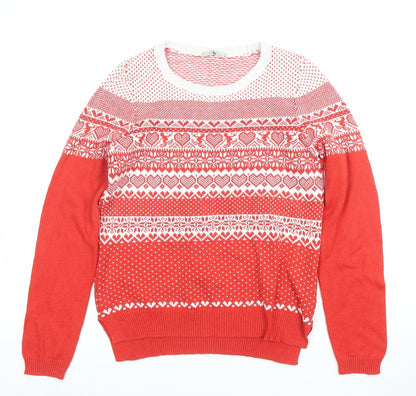 Womens UK Size 10 TU Red Pullover Jumper