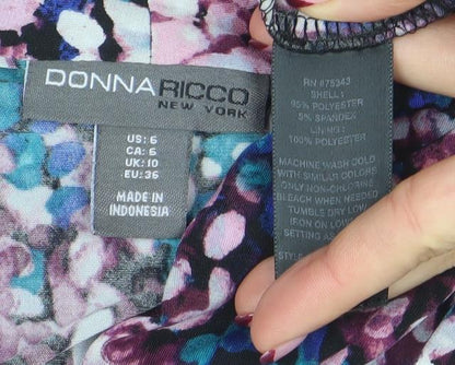 Womens UK Size 10 Donna Ricco Bodycon Dress