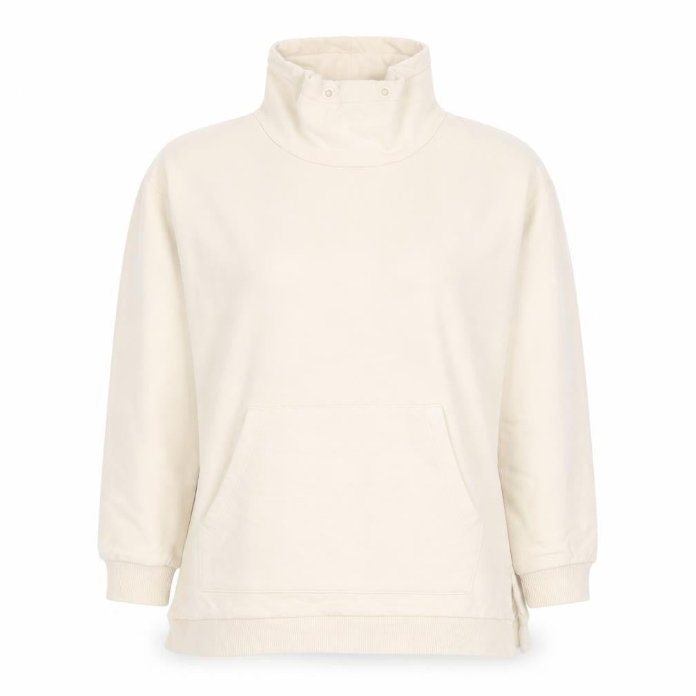Womens UK Size M ICHI Beige Pullover Sweatshirt
