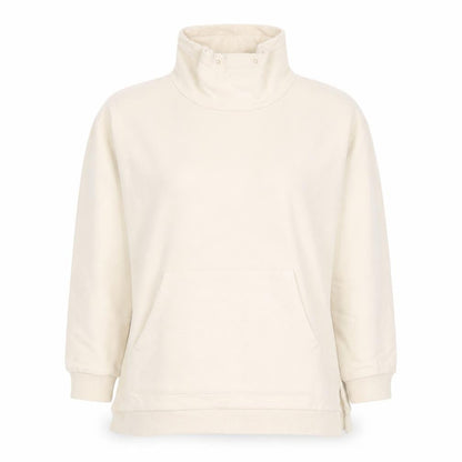Womens UK Size M ICHI Beige Pullover Sweatshirt