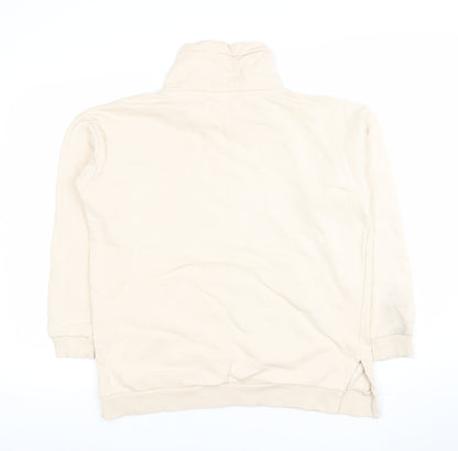 Womens UK Size M ICHI Beige Pullover Sweatshirt