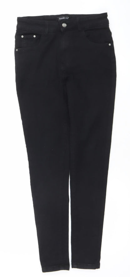 Womens UK Size 30 ForuJeans Slim Fit Skinny Black Jeans
