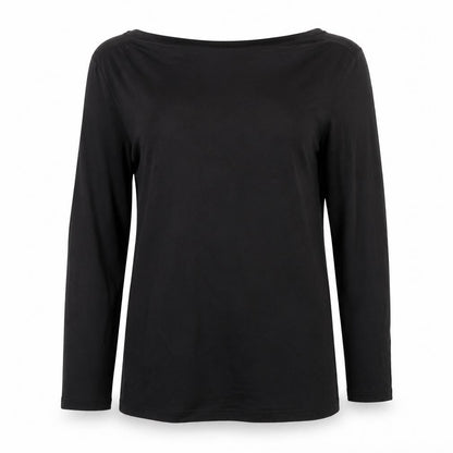 Womens UK Size L Paul Costelloe Living Black Basic Blouse