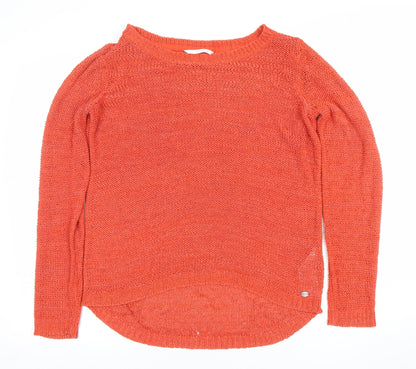 Womens UK Size 7XL KND Orange Pullover Jumper