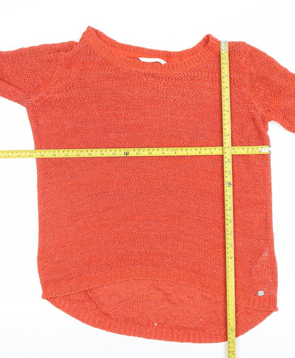 Womens UK Size 7XL KND Orange Pullover Jumper