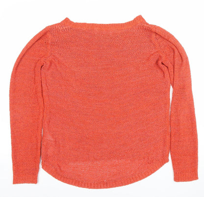Womens UK Size 7XL KND Orange Pullover Jumper