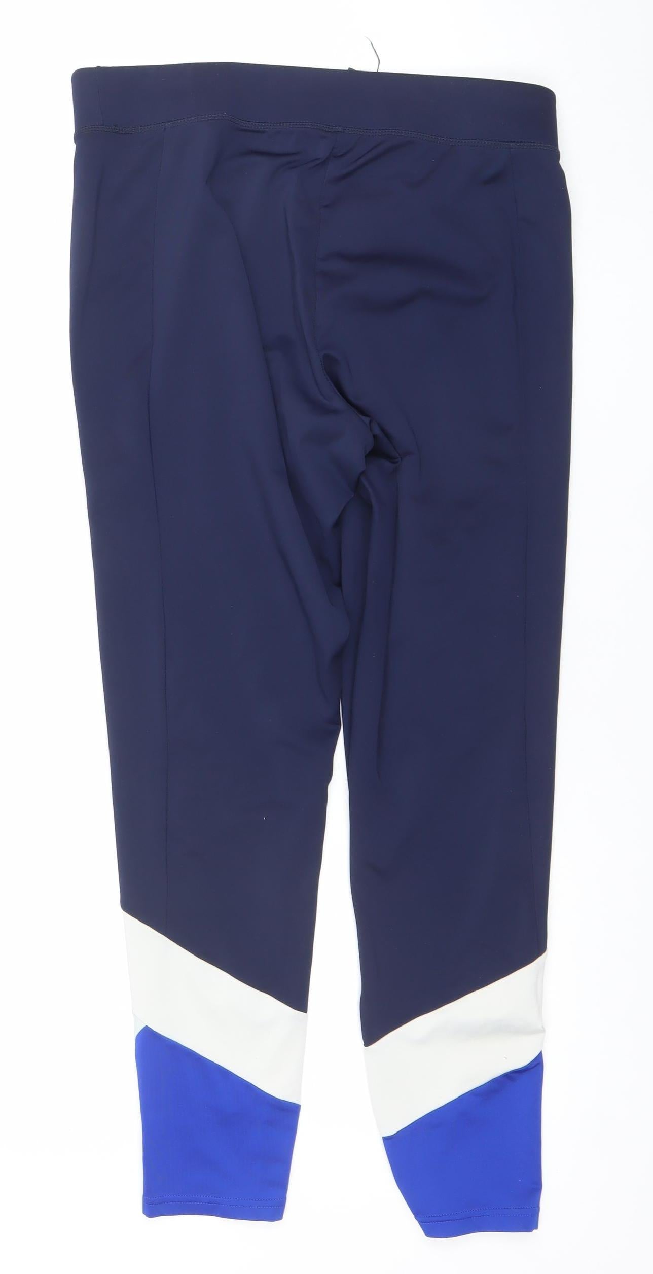Womens UK Size L Dunnes Stores Slim Fit Leggings Blue Leggings